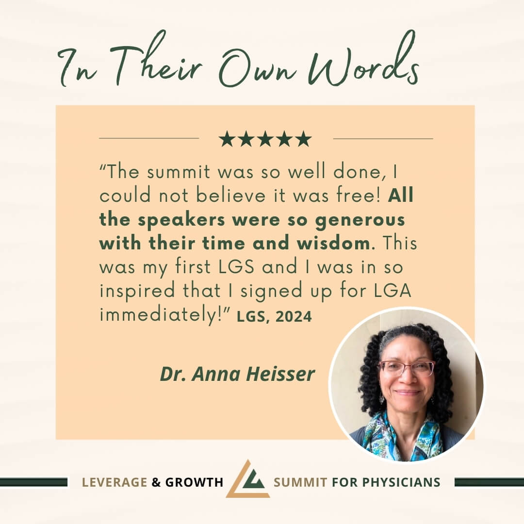 LGS Testimonial - Dr. Anna Heisser (1)