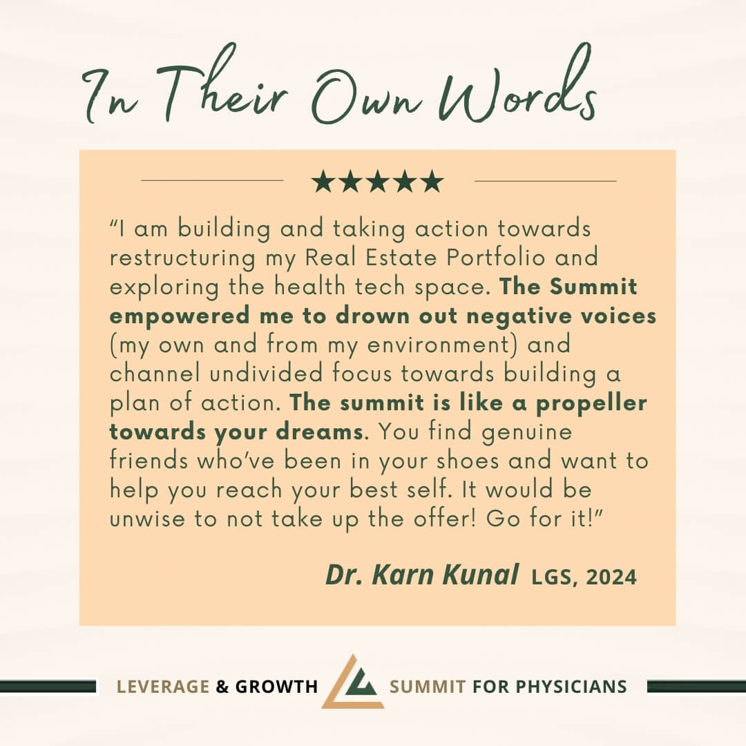 LGS Testimonial - Dr. Karn Kunal (1)
